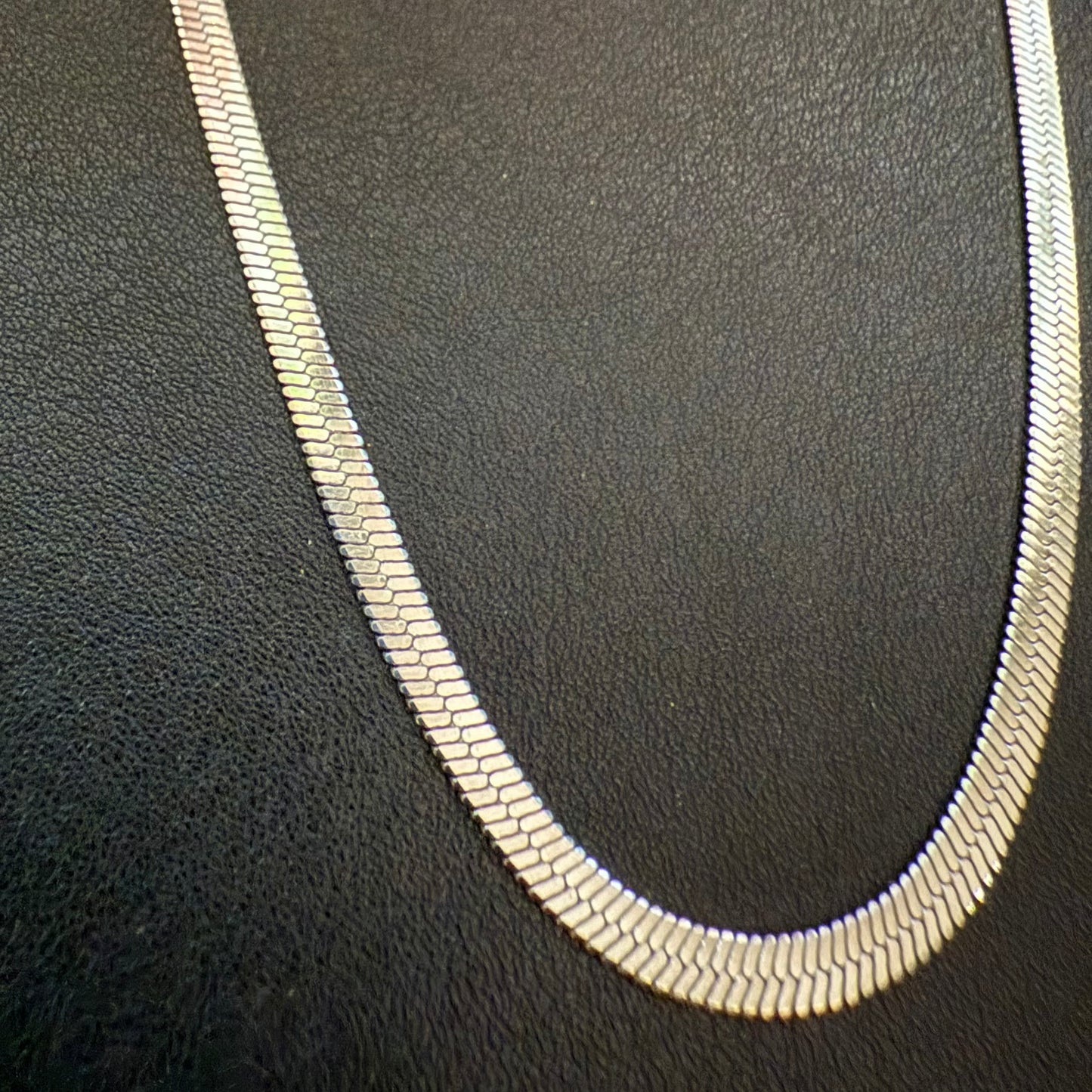 Thin Silver Snake Chain